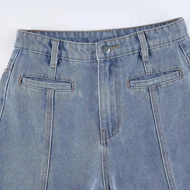Stella - Damen Jeans mit Stern-Applikationen und Bootcut-Schnitt