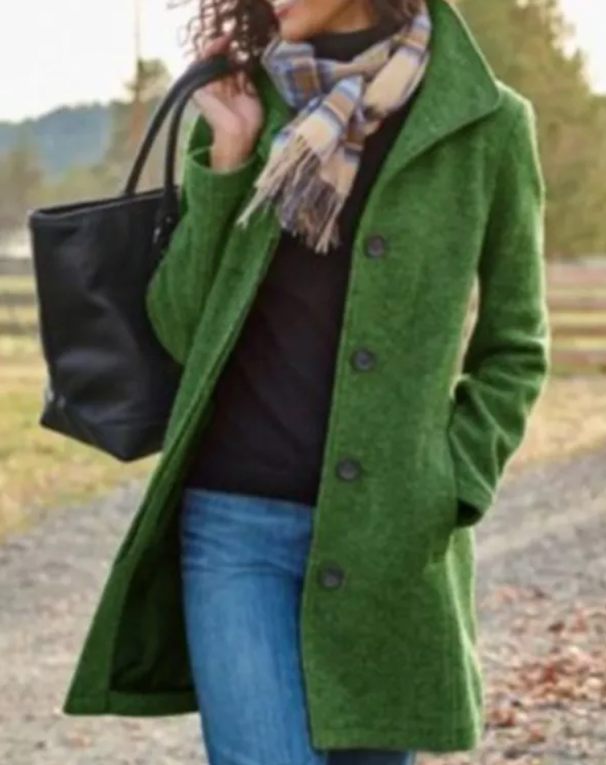 Sofia - Wollmantel für Damen mit elegantem und vielseitigem Design