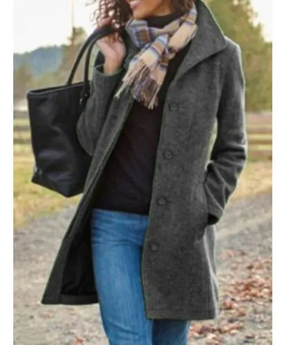 Sofia - Wollmantel für Damen mit elegantem und vielseitigem Design