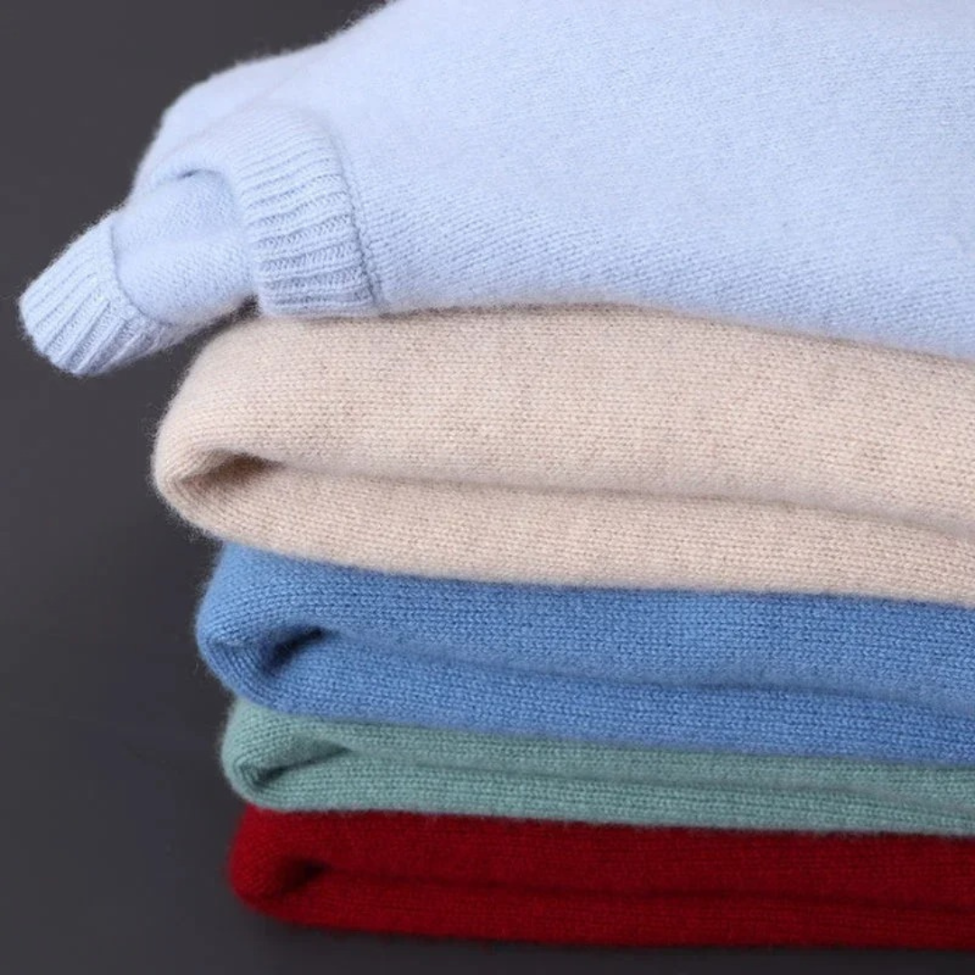 Jonas - Herren Strickpullover mit Rundhalsausschnitt