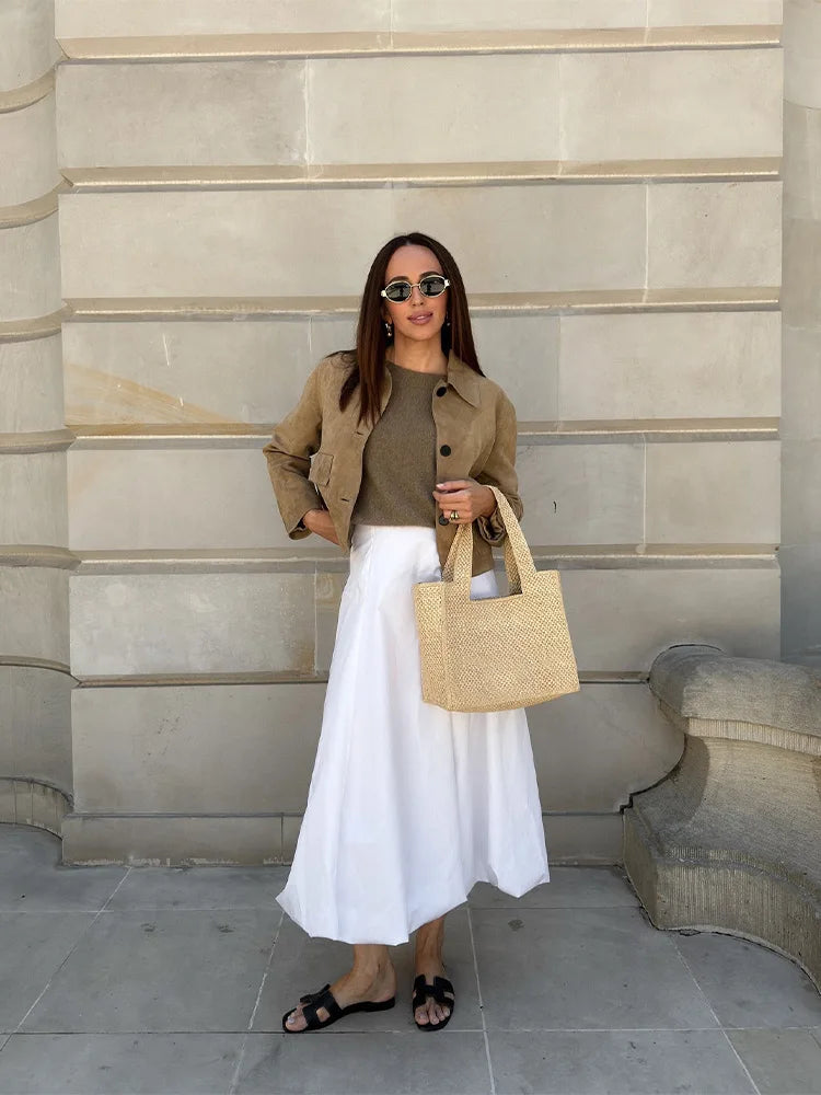 Mona - Damen Kurzjacke mit Knöpfen