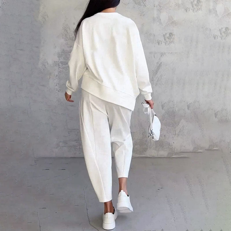 Liora - Damen Zweiteiler mit Langarmshirt und Hose