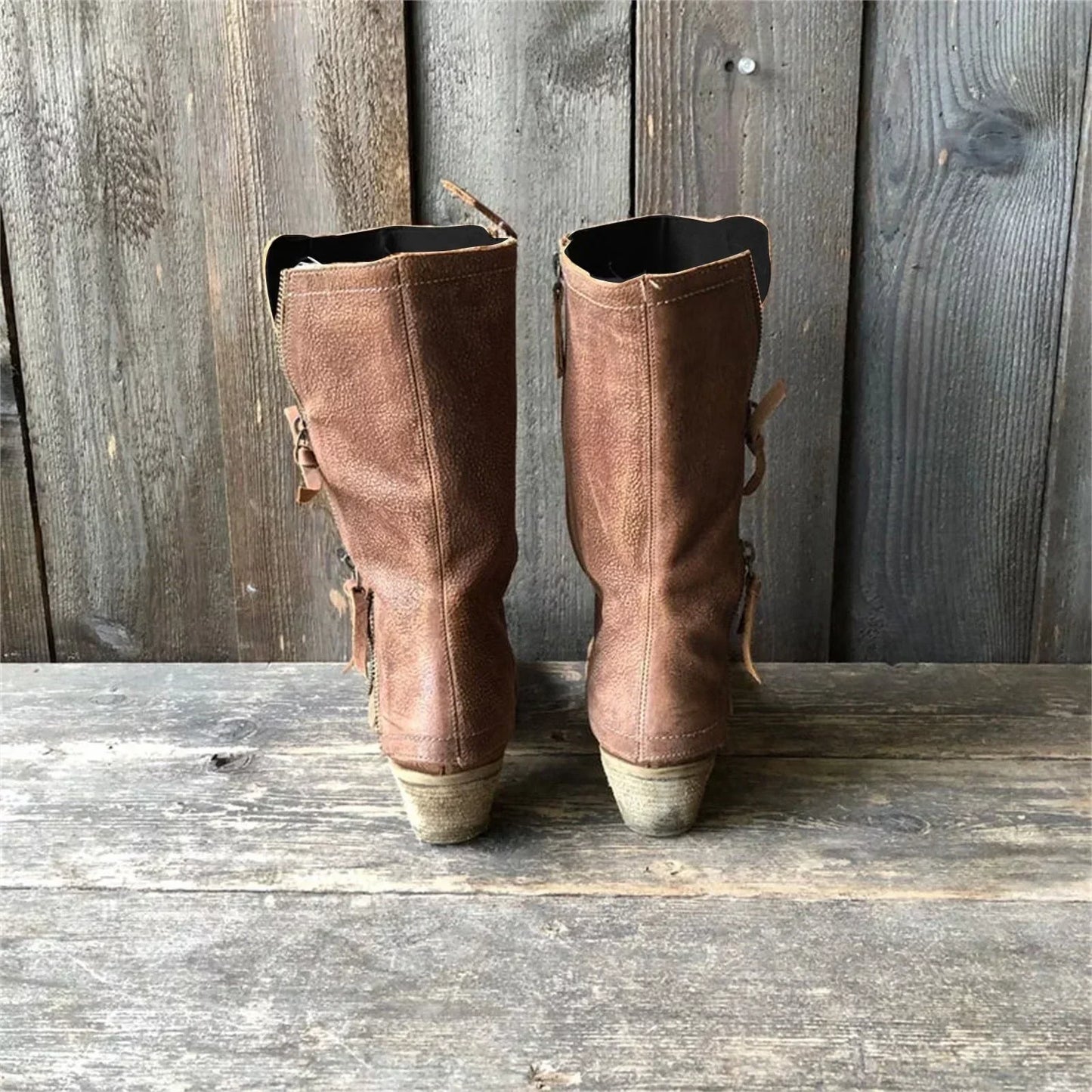 Dakota – Damen Stiefel mit Doppelreißverschluss