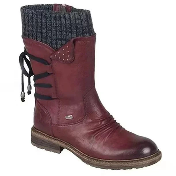 Damen Winterstiefel aus Wildleder