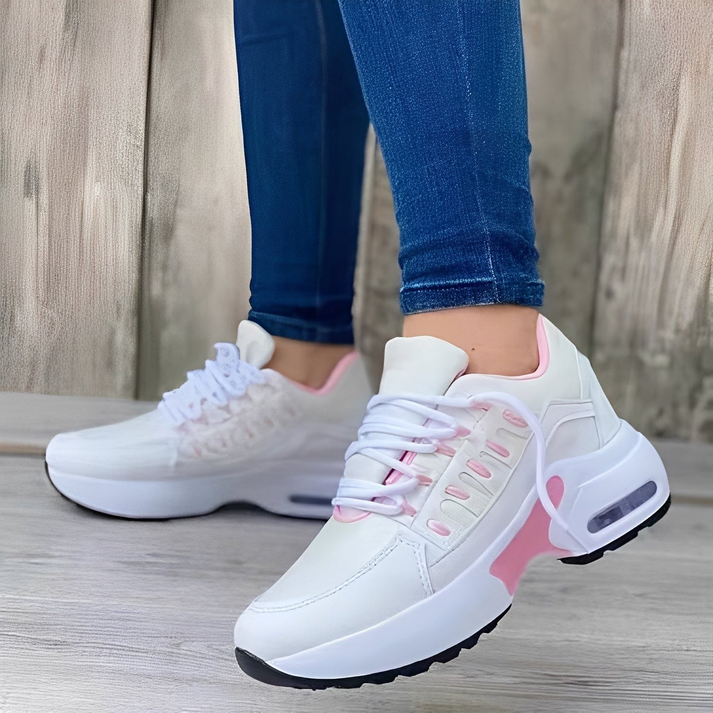 Selina - Damen Sneaker mit Plateau-Sohle