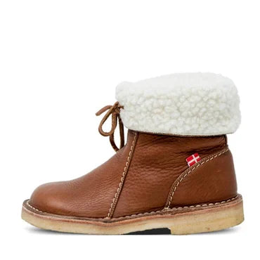 Anna - Damen Lederstiefel mit Fellfutter
