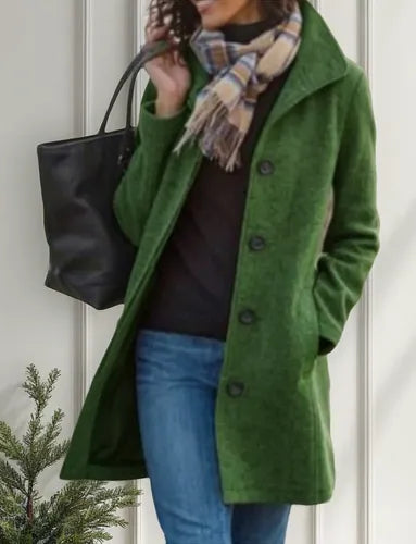 Sofia - Wollmantel für Damen mit elegantem und vielseitigem Design