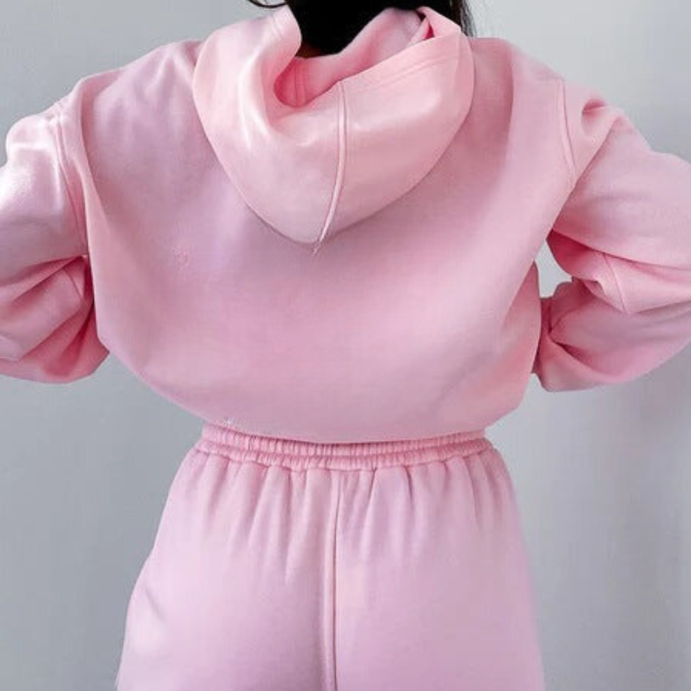 Mila – Damen-Set mit Kapuzenpullover und Jogginghose