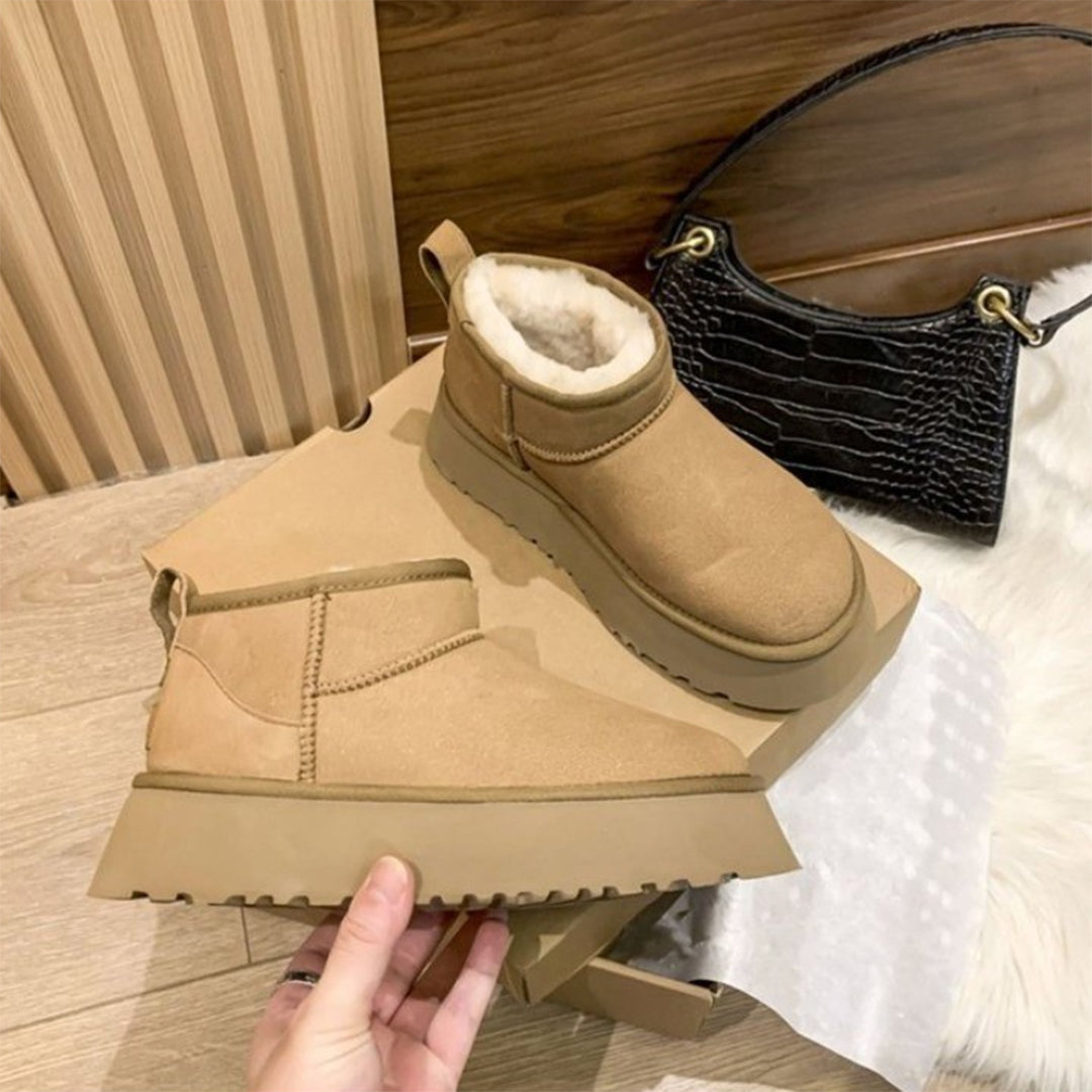 Emma - Damen Winter Boots mit Fellfutter