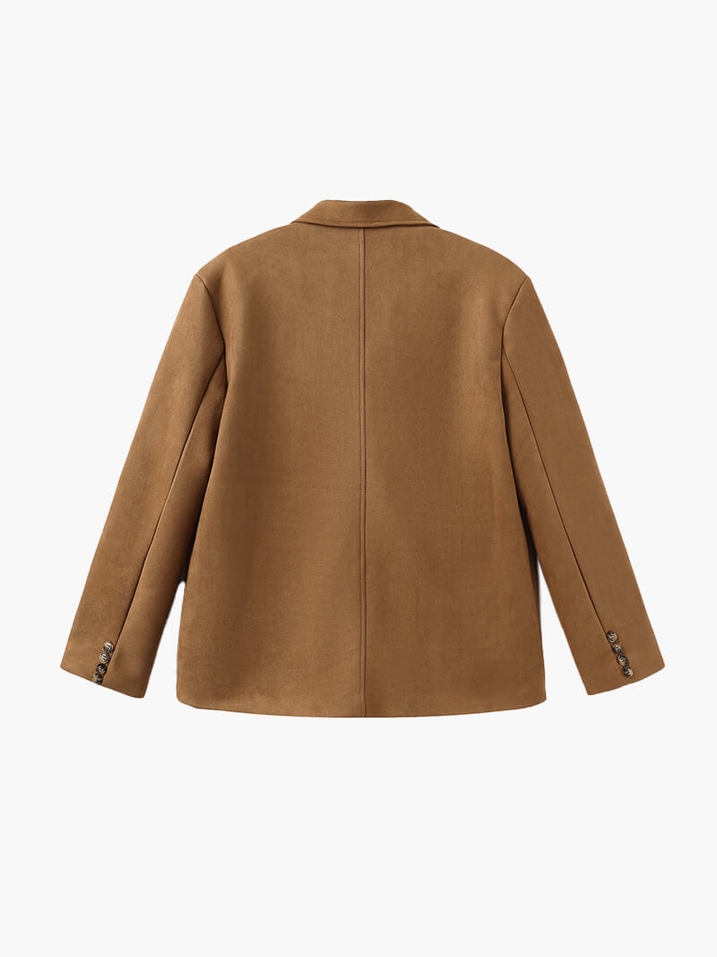Clara – Damen Jacke aus Wildlederoptik