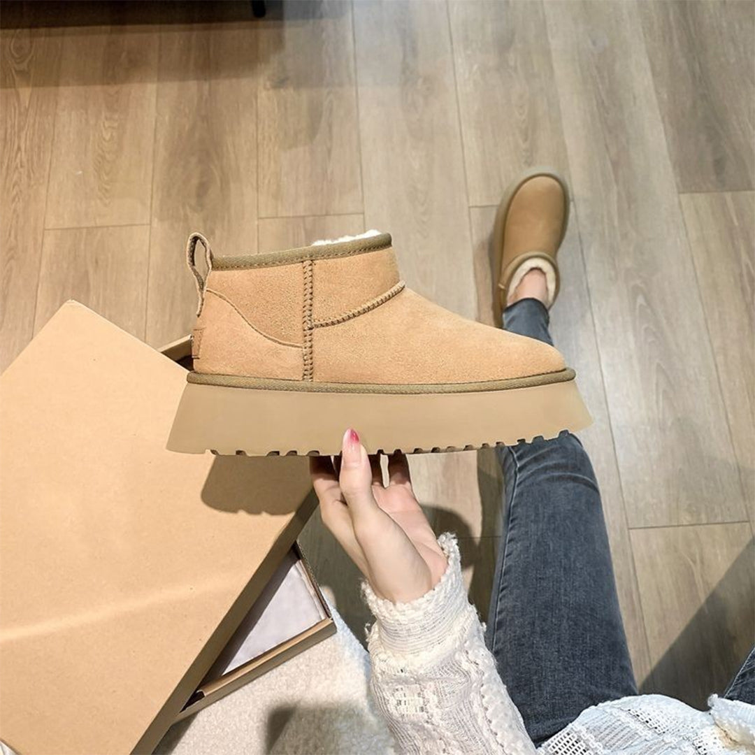 Emma - Damen Winter Boots mit Fellfutter